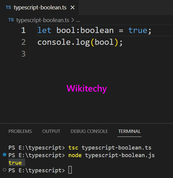 typescript-boolean
