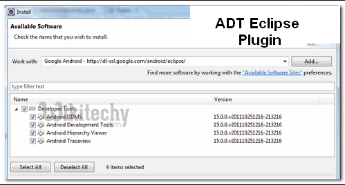  ADT Eclipse Plugin