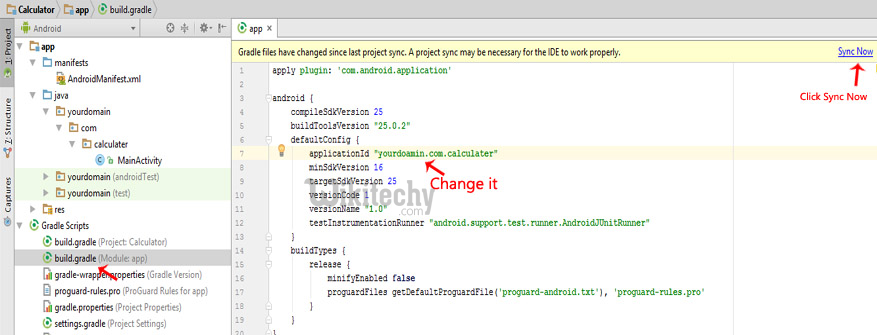  Change Package Name In Android Studio 