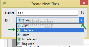  creating new class interface