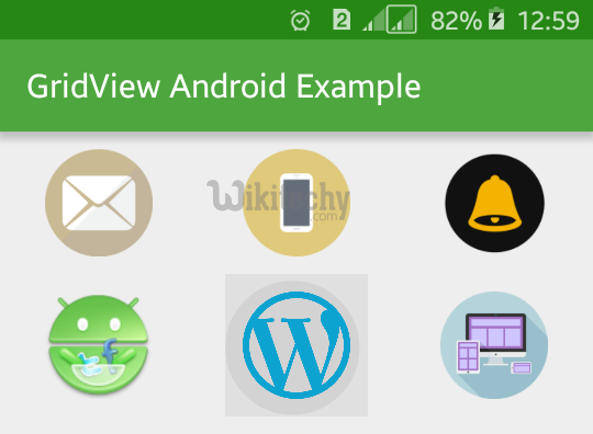 android tutorial - gridview in android | android gridview | android gridview  example - By Microsoft Award MVP in 30 Sec - android studio - android  development tutorial | wikitechy