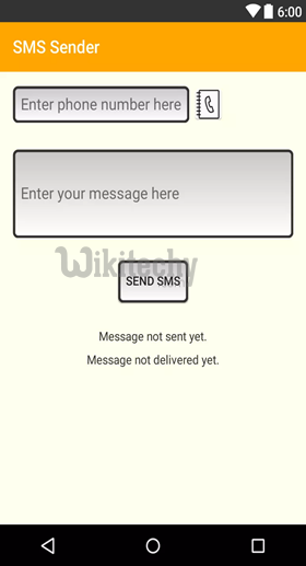  how to send sms in android