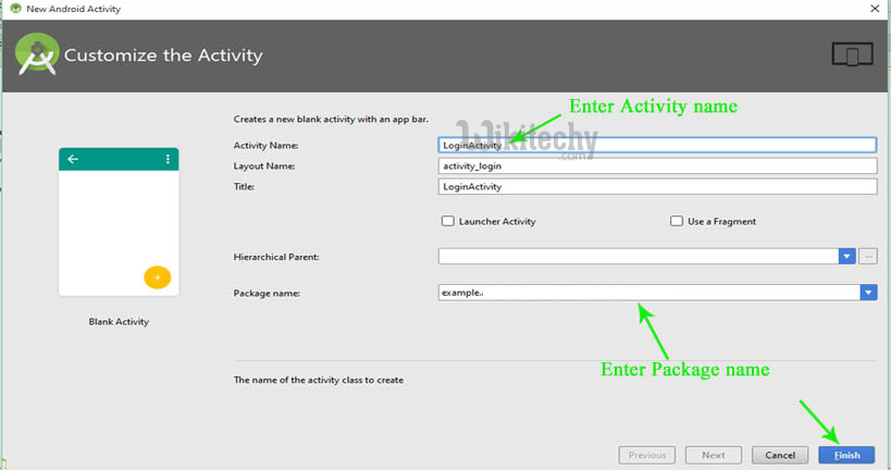  How to Create New Activity in Android Studio
