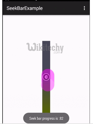  seekbar android example