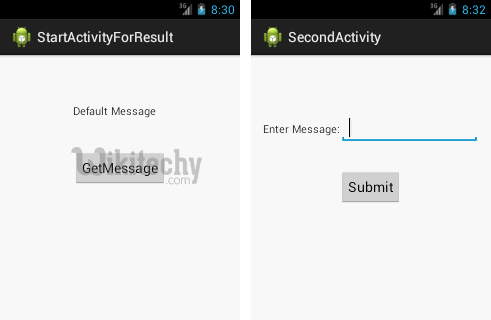  start activity android