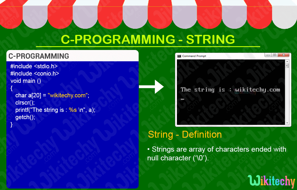 C String