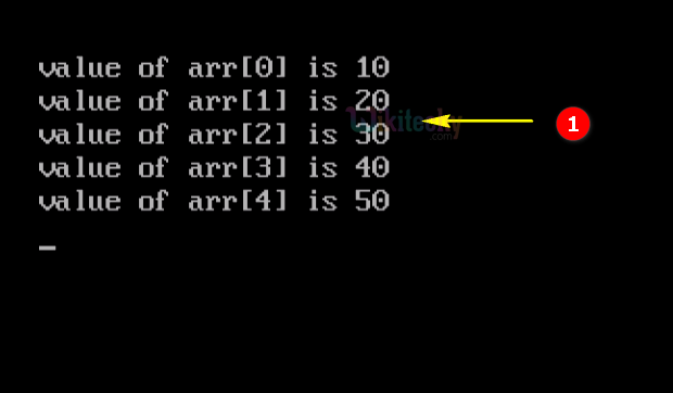 code-explanation-array-output