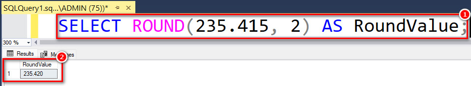 sql-round-function