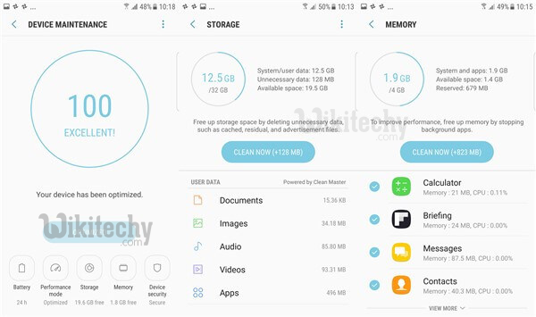 clear all cache data samsung