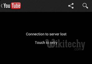  connect to server lost