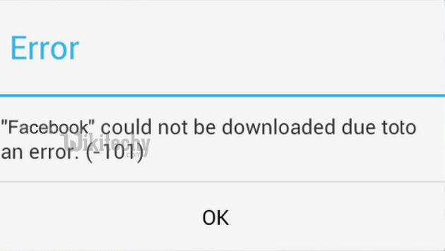 google playstore error 101