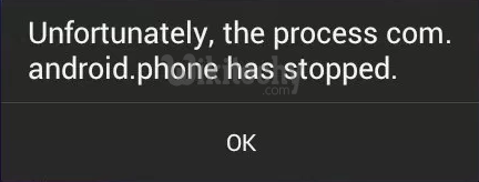 process android stopped