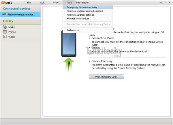 tutorial samsung kies