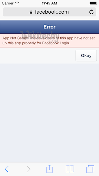  set up this app properly for facebook login