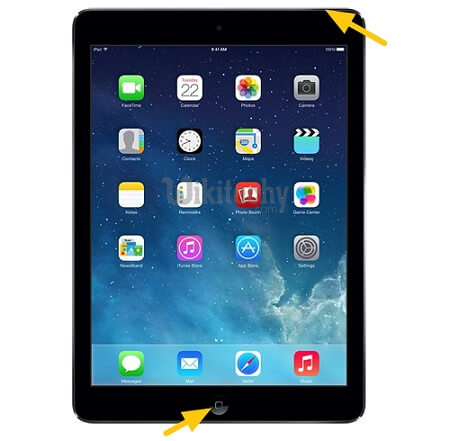 hard reset ipad 7