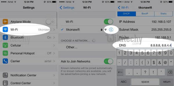  WIFI DNS