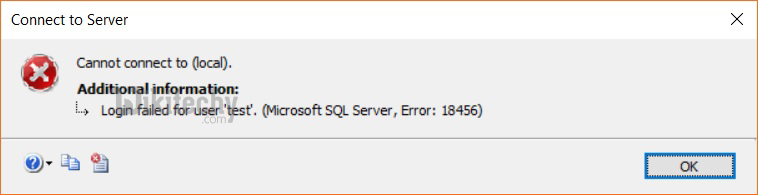 Error 18456 Severity 14 State 5 Login Failed For User By Microsoft 