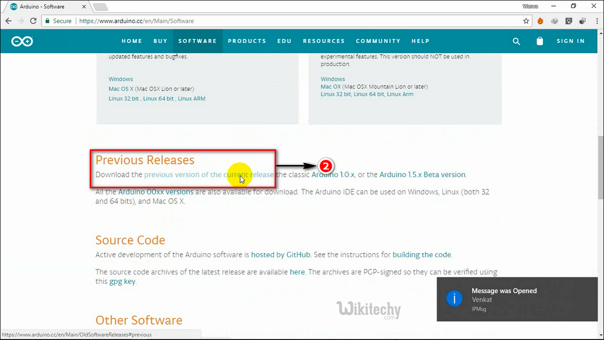 download arduino software for windows 7