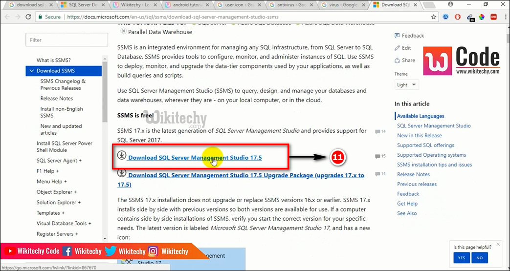 download sql server management studio server