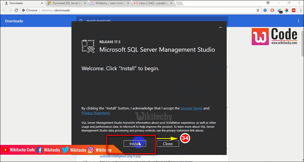  microsoft sql server install