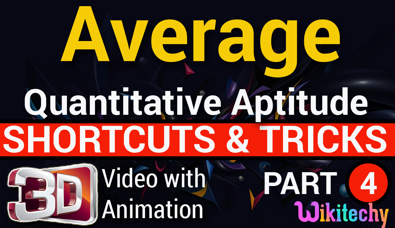 Average Quantitative Aptitude Intreview Questions and Answers Part 4