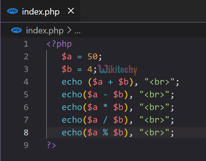 php-arithmetic-operator