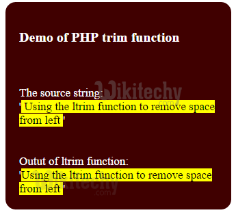 php trim specific character length