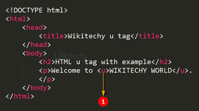 Html Tutorial Underline Tag In HTML Html5 Html Code Html Form In 30Sec By Microsoft 