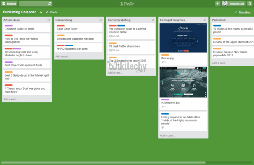 How To Use Trello, A Complete Guide - 10 - Wikitechy