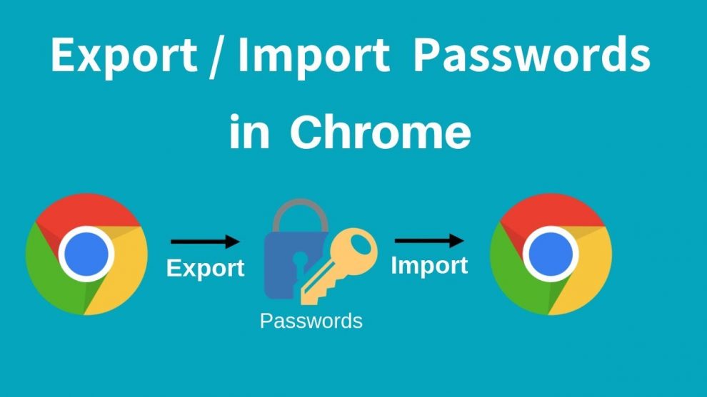 export google chrome passwords to csv