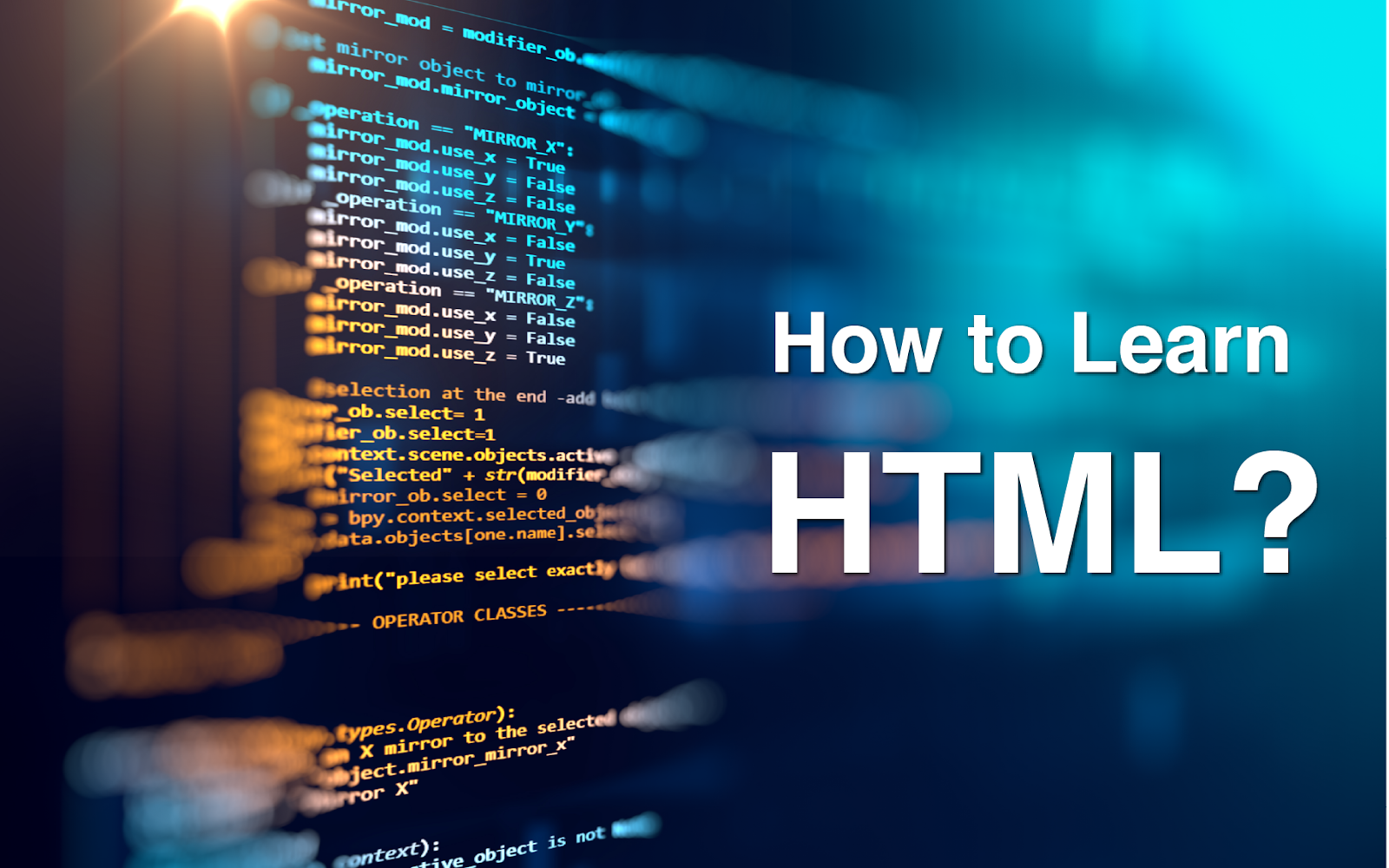 How To Learn HTML Wikitechy