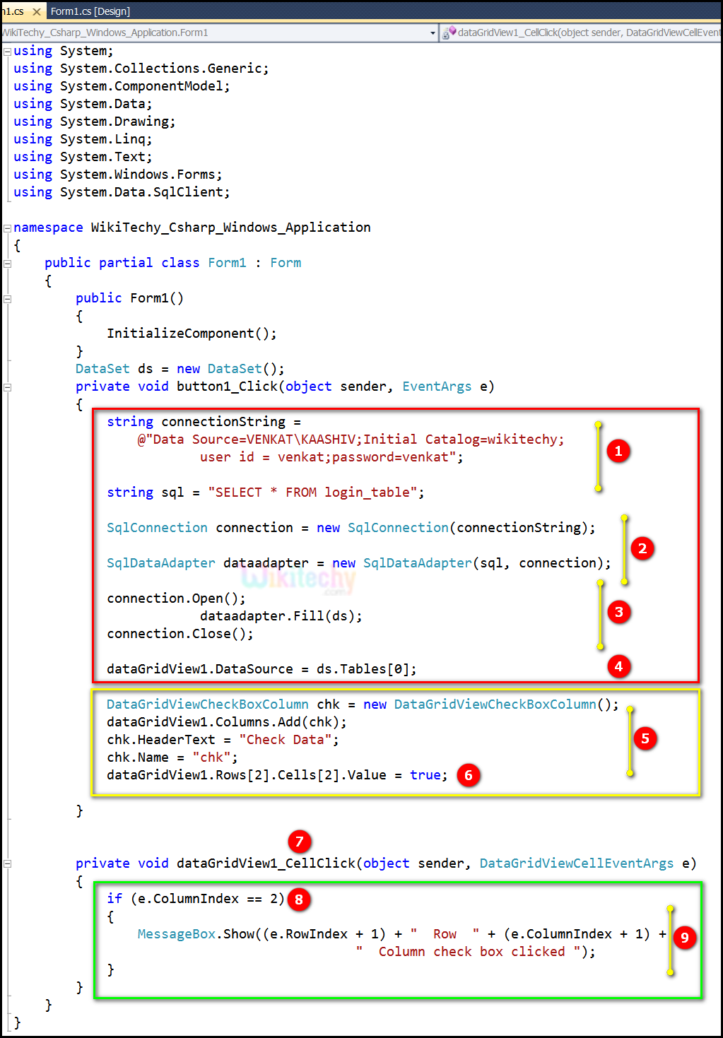  c-sharp add checkbox C# Sample Code - C# Examples