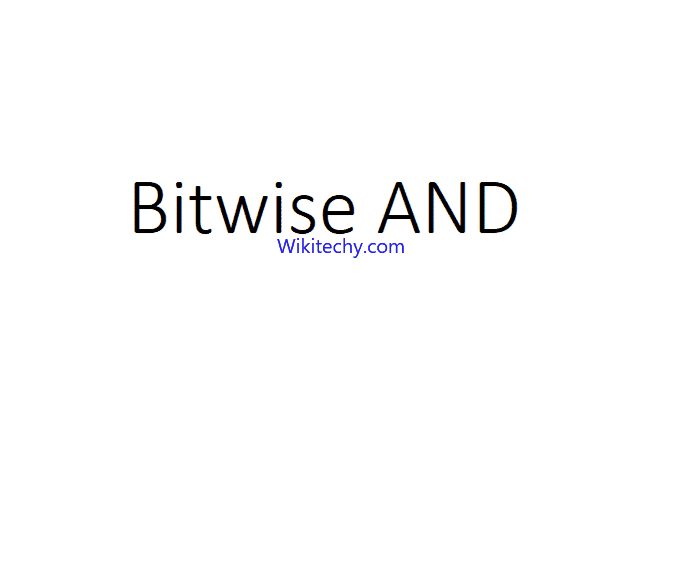 Bitwise Operator