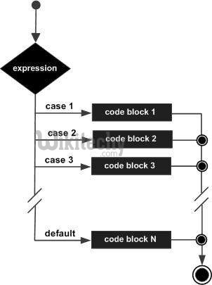  structure of switch statement