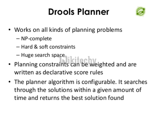 learn drools tutorial - drools planner - drools example programs