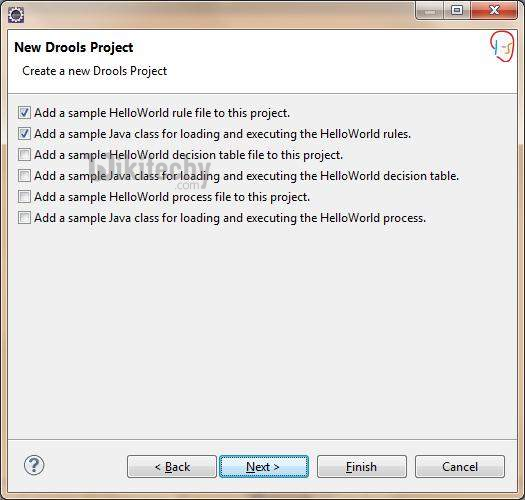  learn drools tutorial - new drools project - drools example