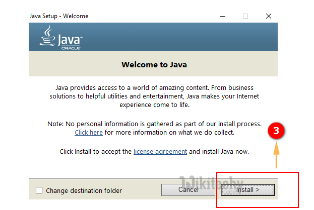 Install Java on Windows