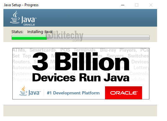 Installing java