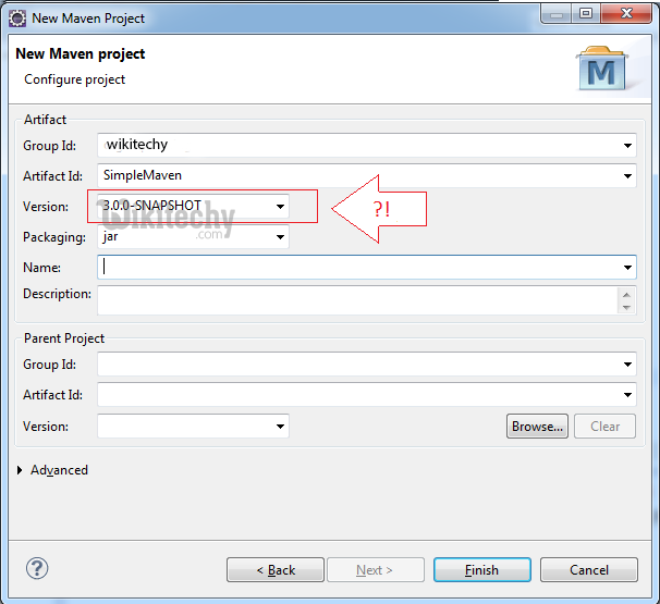  learn maven tutorial - quick create maven project step3 - maven example