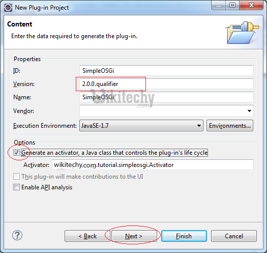  learn maven tutorial - quick create osgi project step3 - maven example