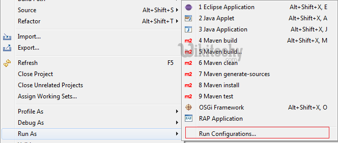  learn maven tutorial - run osgi step1 - maven example