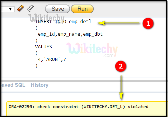 Как отключить constraint oracle