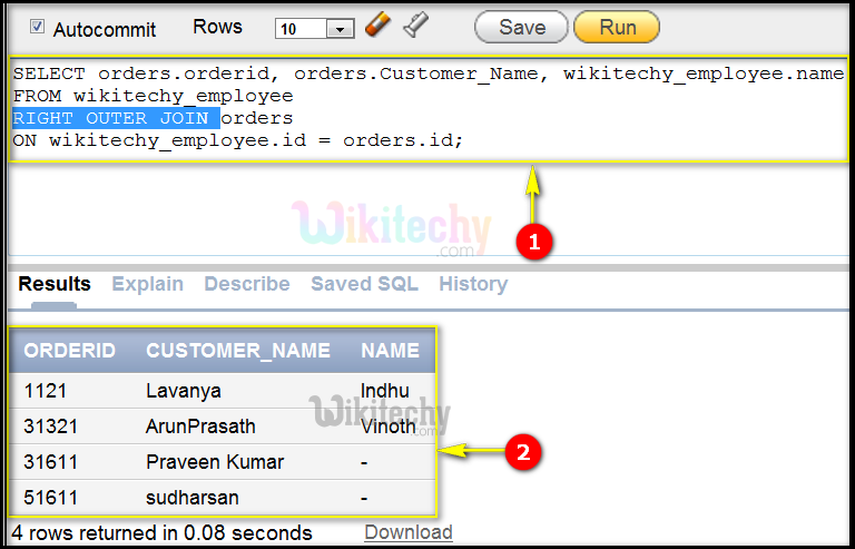 Right Outer Join Oracle By Microsoft Awarded MVP oracle