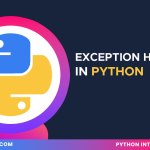 What is exception handling in Python ?